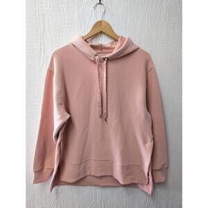 NWT Calia Ottoman Side Slit Hoodie In Blush Pink Size XS